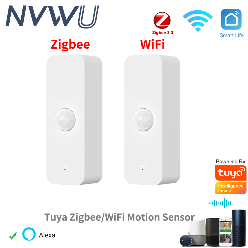 Home Security Alexa - Tuya WiFi Zigbee PIR Bewegingssensor Smart