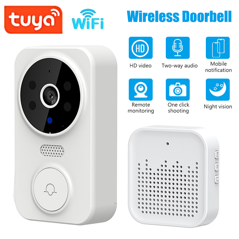 Home Security Bell - WiFi Smart Video Deurbel Camera Nachtzicht