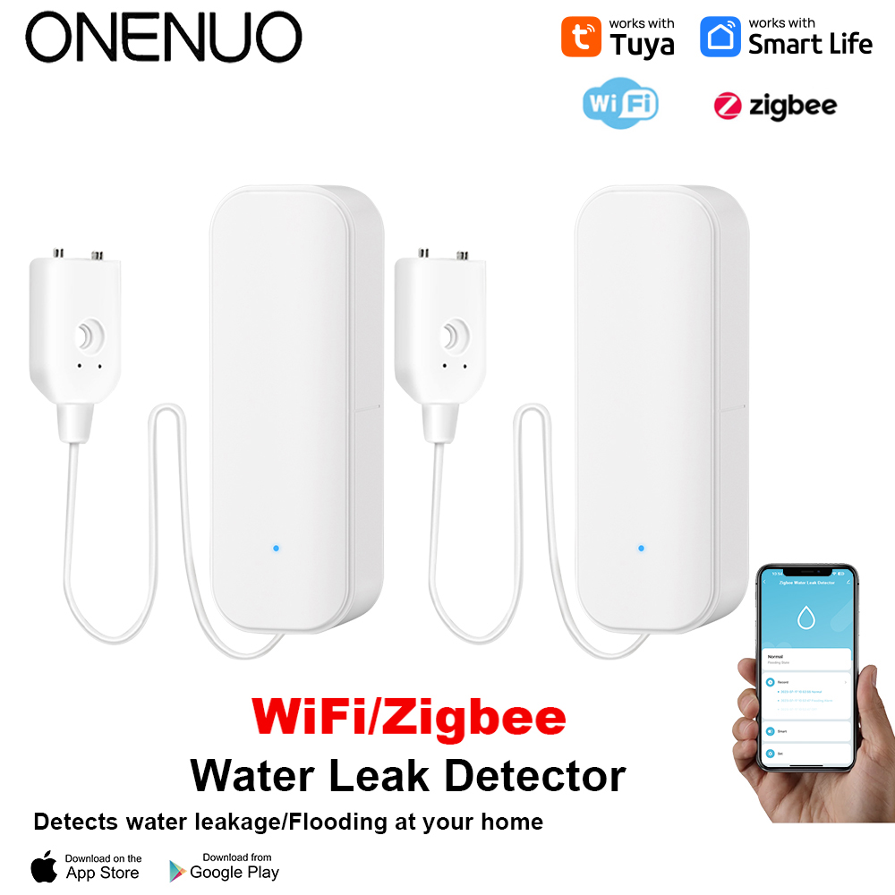 Home Security Outdoor - WiFi/Zigbee Watersensor Tuya Lekkage Alarm Overstromingslekdetector