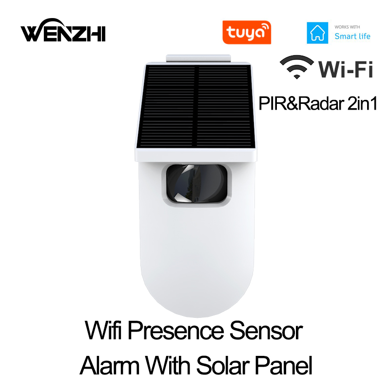 Home Security Radar System - WiFI Bewegingsaanwezigheidssensor Alarm Pir&MicroWava Radar Antidiefstalbeveiligingssysteem