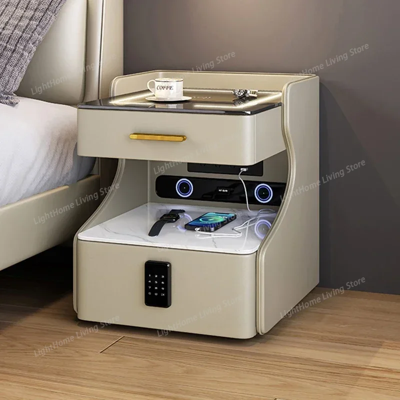 Home Security America - Slaapkamer Nachtkastje Veilige veiligheidsbox Comfortabele slaapkamer