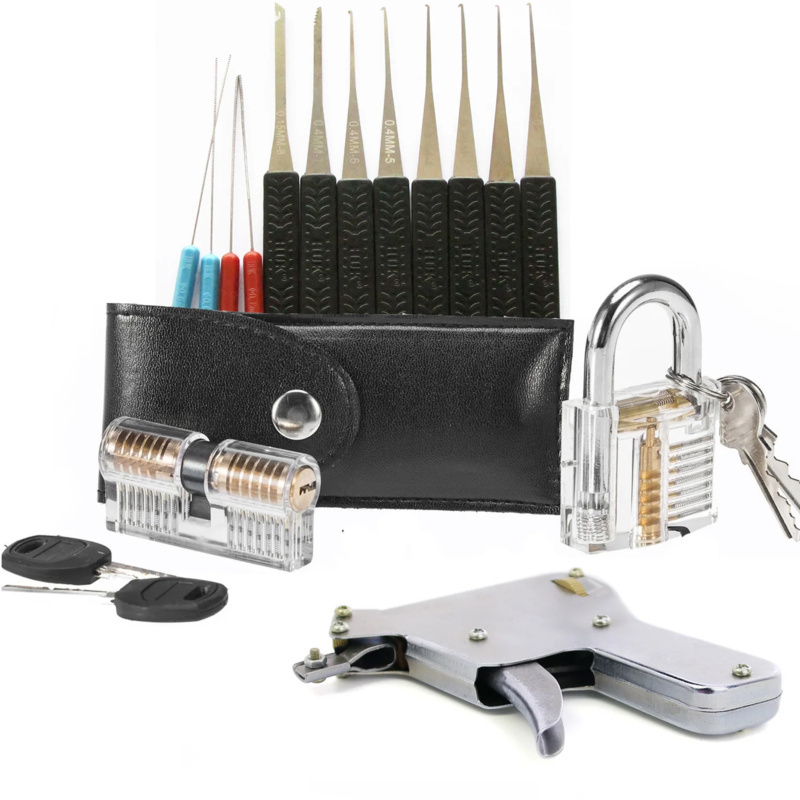 Lock Picking Set - 5 in 1 slot oefenset Pick
