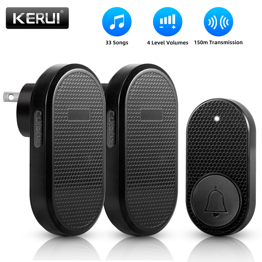 Home Security Bell - M558 Draadloze slimme deurbel Welkom huisbeveiliging