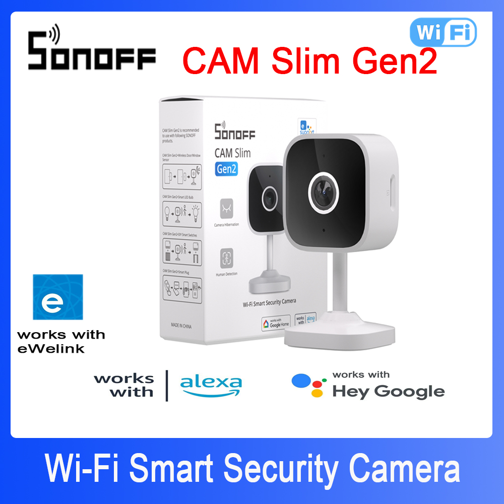 Home Security Alexa - SONOFF CAM Slim Gen2 WiFi Smart