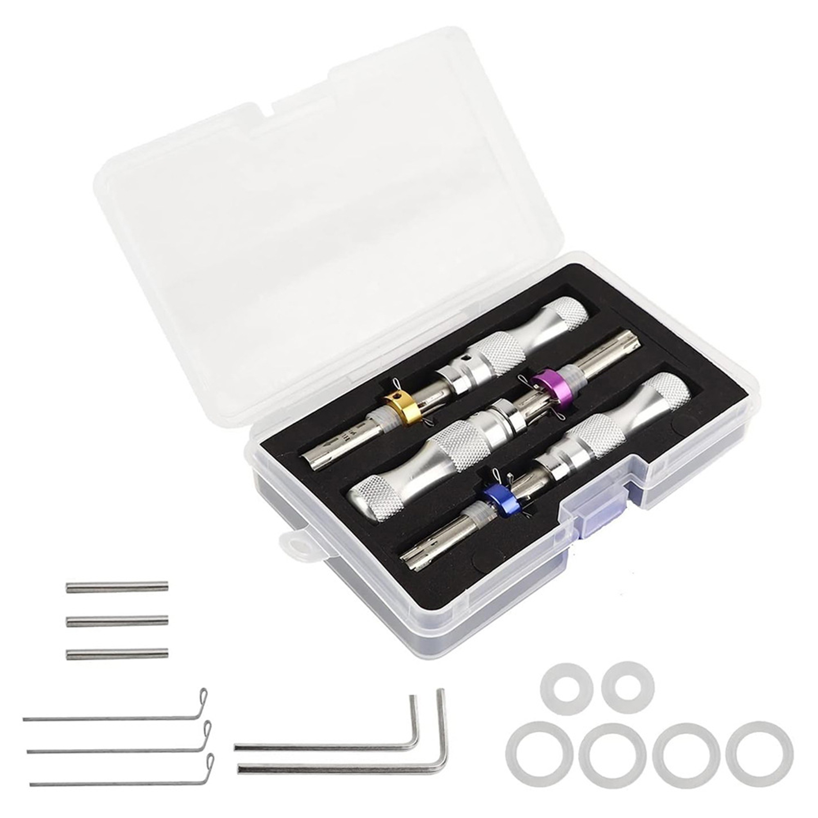 Lock Picking Set - 7-pins buisvormige vergrendeling pick tool kit