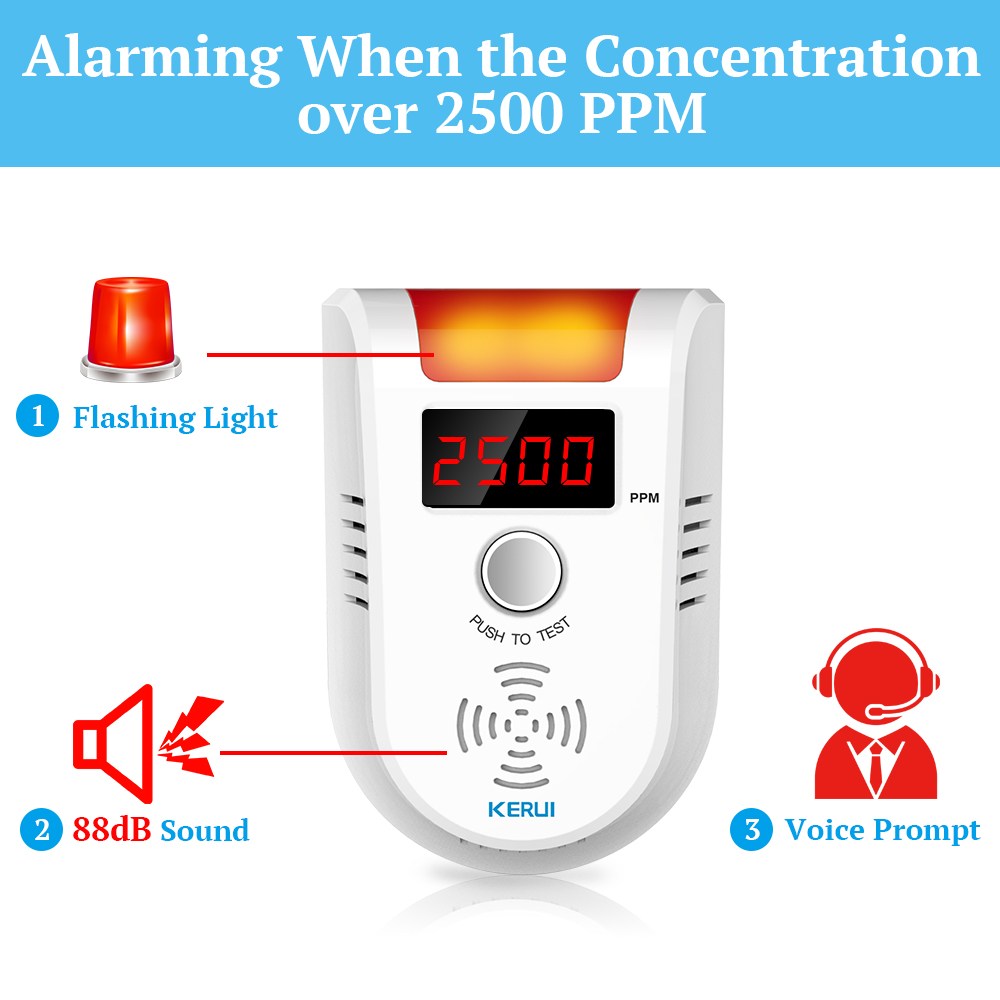 CORINA GD13 LPG GAS Detector A - Home Security Equipment recensie en prijs