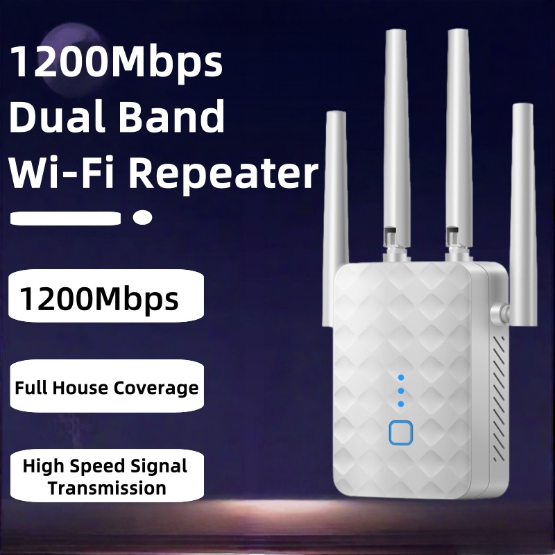 1200Mbps Dual Band WiFi Repeat - Home Security Outdoor recensie en prijs