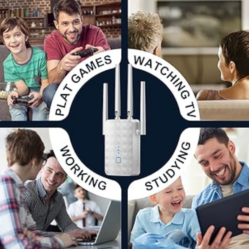 1200Mbps Dual Band WiFi Repeat - Home Security Outdoor recensie en prijs