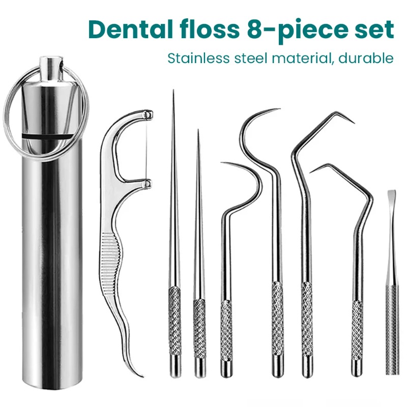 Roestvrijstalen tandenstoker D - Lock Picking Set recensie en prijs