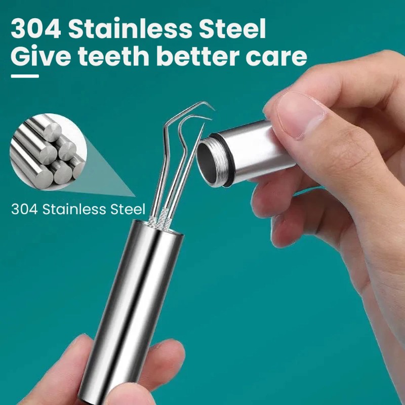 Roestvrijstalen tandenstoker D - Lock Picking Set recensie en prijs