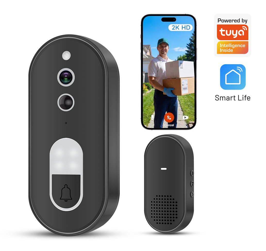 Tuya 1080P HD Draadloze WiFi V - Home Security Bell recensie en prijs