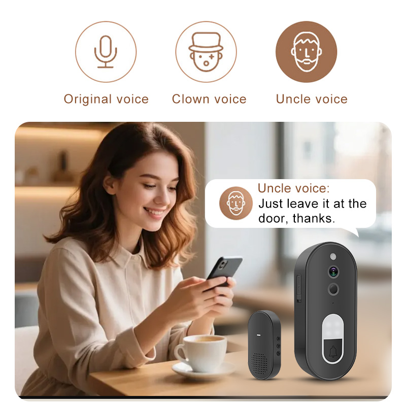 Tuya 1080P HD Draadloze WiFi V - Home Security Bell recensie en prijs