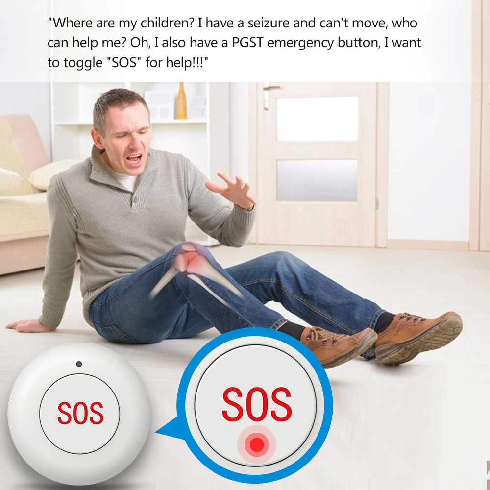 Draadloze SOS-knop Smart Home  - Home Security Equipment recensie en prijs