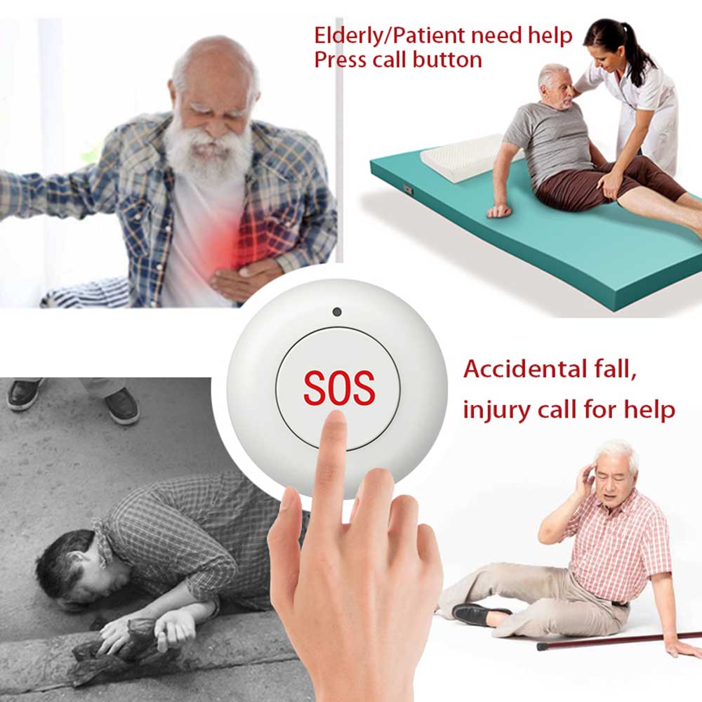 Draadloze SOS-knop Smart Home  - Home Security Equipment recensie en prijs