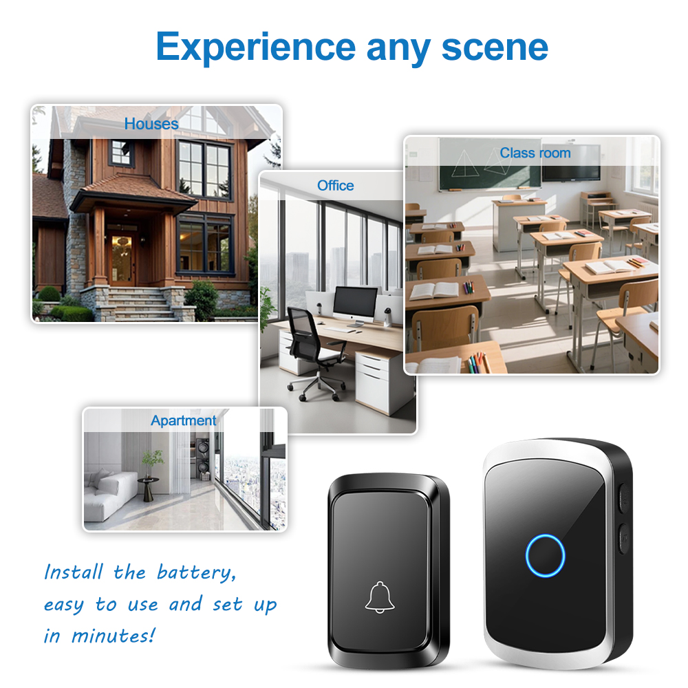 Slimme Draadloze Deurbel Deurb - Home Security Bell recensie en prijs