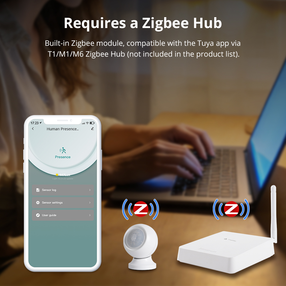 Zemismart Zigbee Smart Human P - Home Security Radar System recensie en prijs