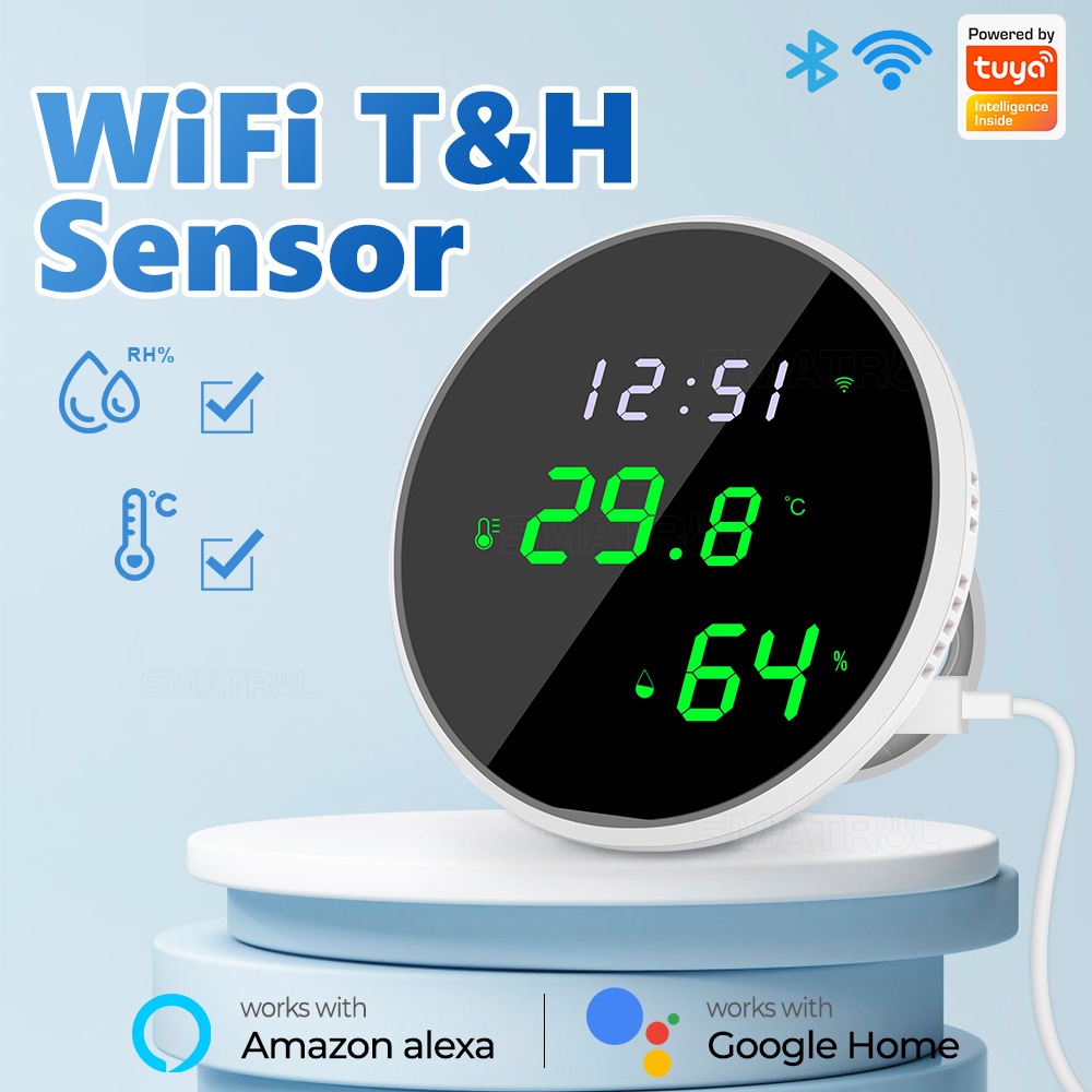 Tuya USB slimme temperatuur-vo - Home Security Alexa recensie en prijs