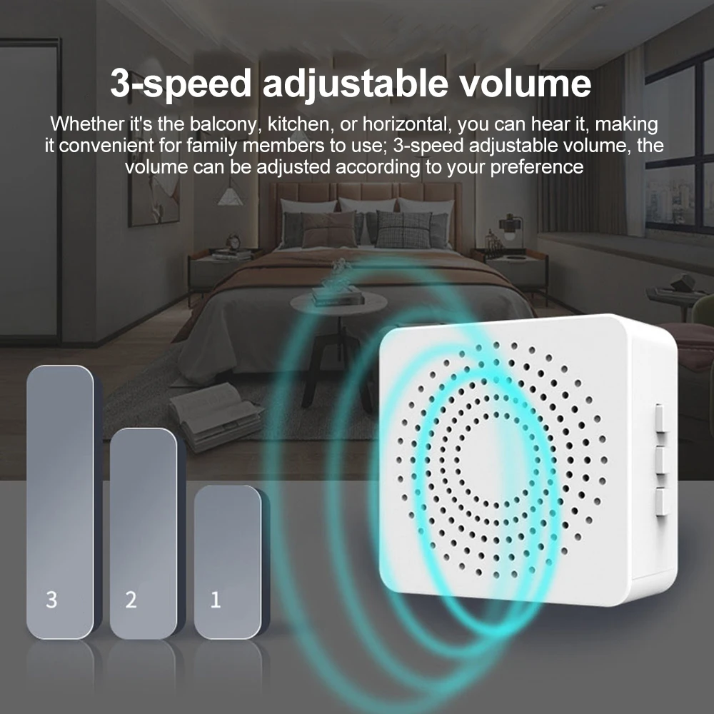 USB Draadloze Deurbel Slimme W - Home Security Bell recensie en prijs