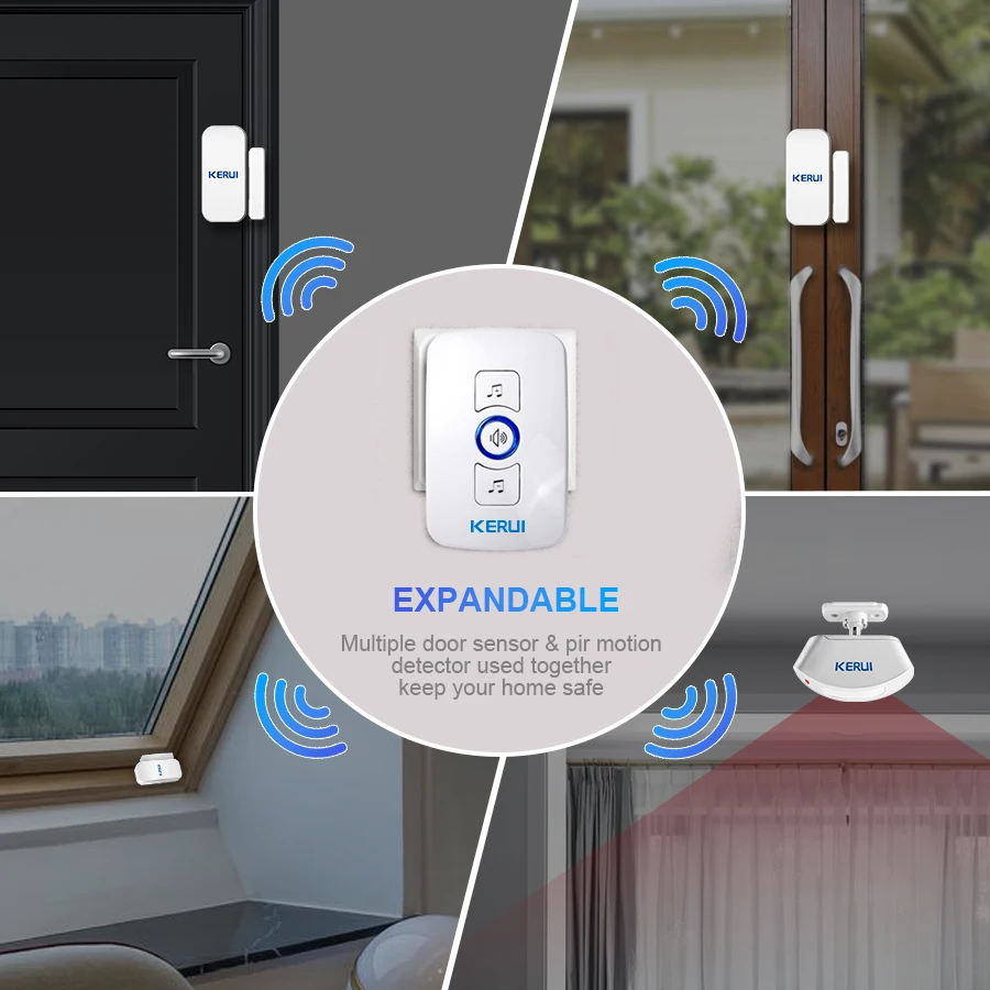 KERUI Draadloze deurbel Home S - Home Security Ring recensie en prijs
