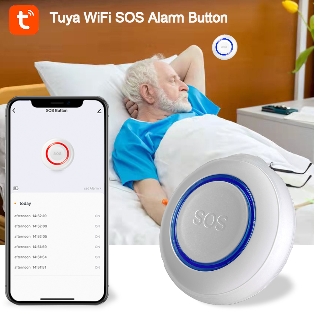 Tuya WiFi SOS Alarmknop Batter - Home Security Outdoor recensie en prijs