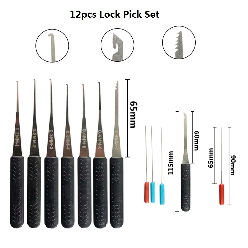 5IN1 Gebroken slot afhaalgeree - Lock Picking Set recensie en prijs