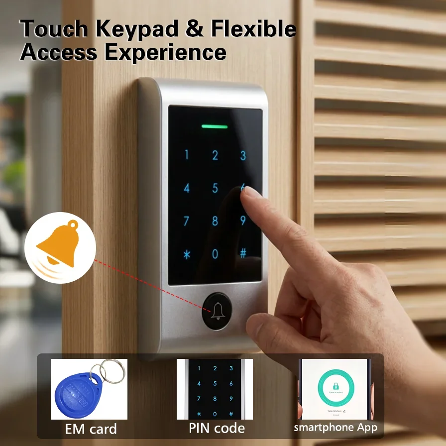 Geavanceerd WIFI-afstandsbedie - Home Security Bell recensie en prijs
