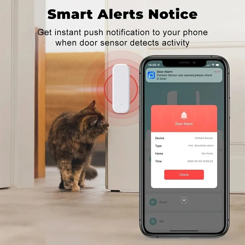 Tuya WiFi Smart Door Window Se - Home Security Equipment recensie en prijs