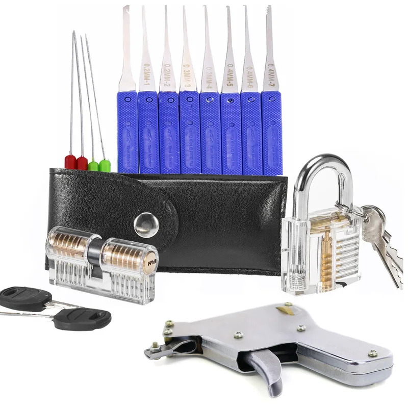 5 in 1 slot oefenset Pick gebr - Lock Picking Set recensie en prijs
