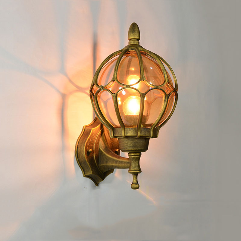 Retro Europese buitenwandlamp  - Home Security Yard Sign recensie en prijs