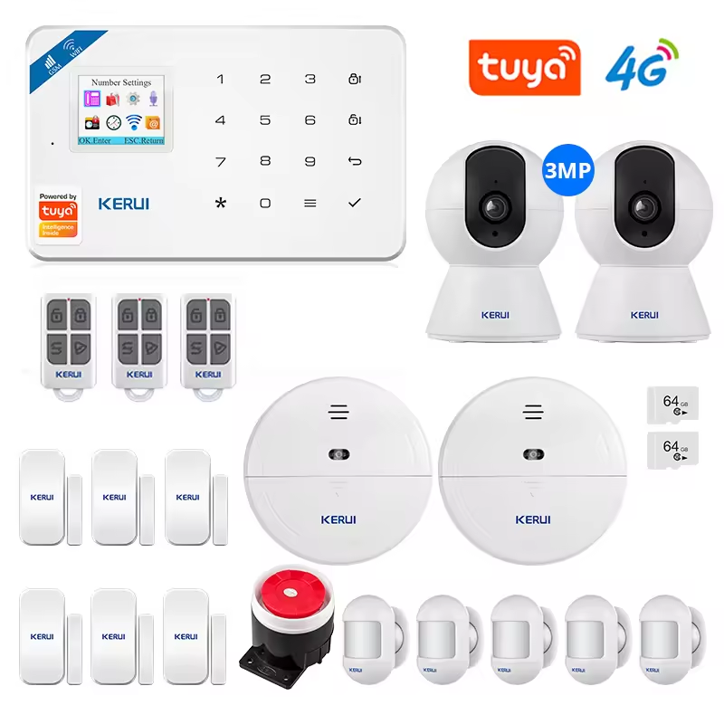 KERUI W184 Tuya Smart Alarmsys - Home Security Alexa recensie en prijs