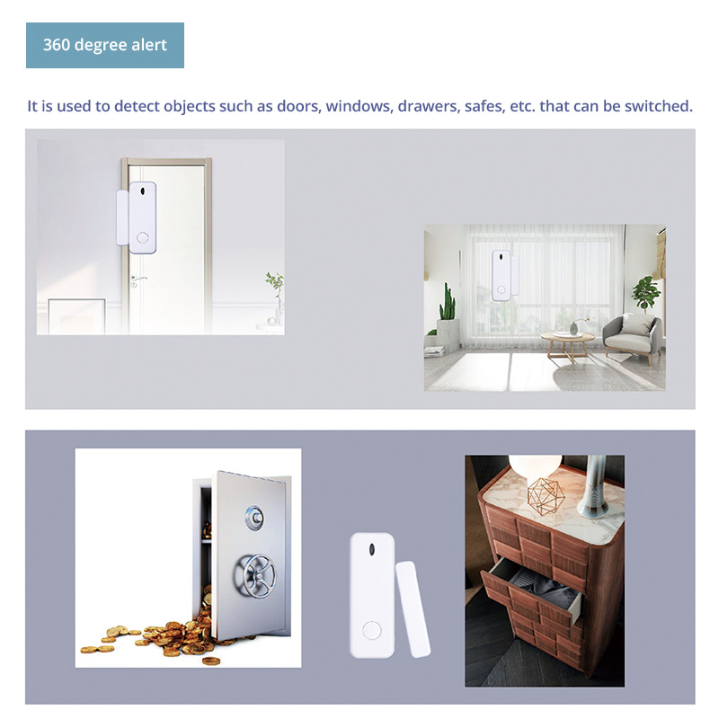 D10 Raam Deur Sensor Alarm 433 - Home Security Equipment recensie en prijs