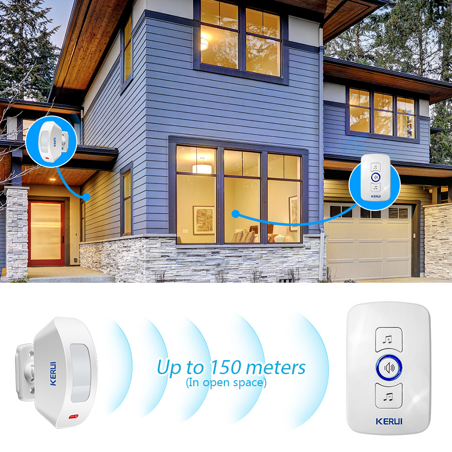 KERUI Draadloze deurbel Home S - Home Security Bell recensie en prijs