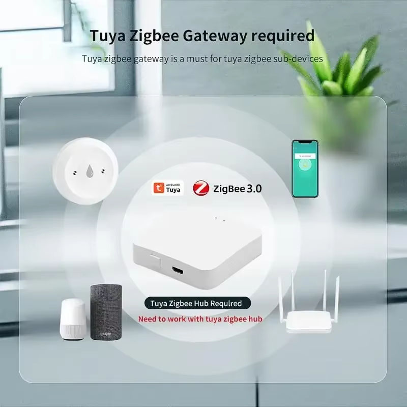 Voor Tuya ZigBee 3.0 Smart Wat - Home Security Alexa recensie en prijs