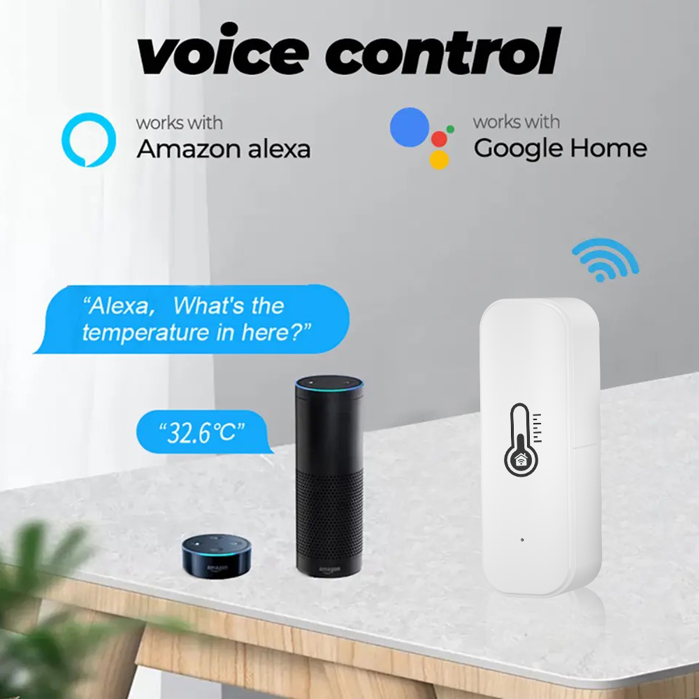 Tuya WiFi temperatuur- en voch - Home Security Alexa recensie en prijs