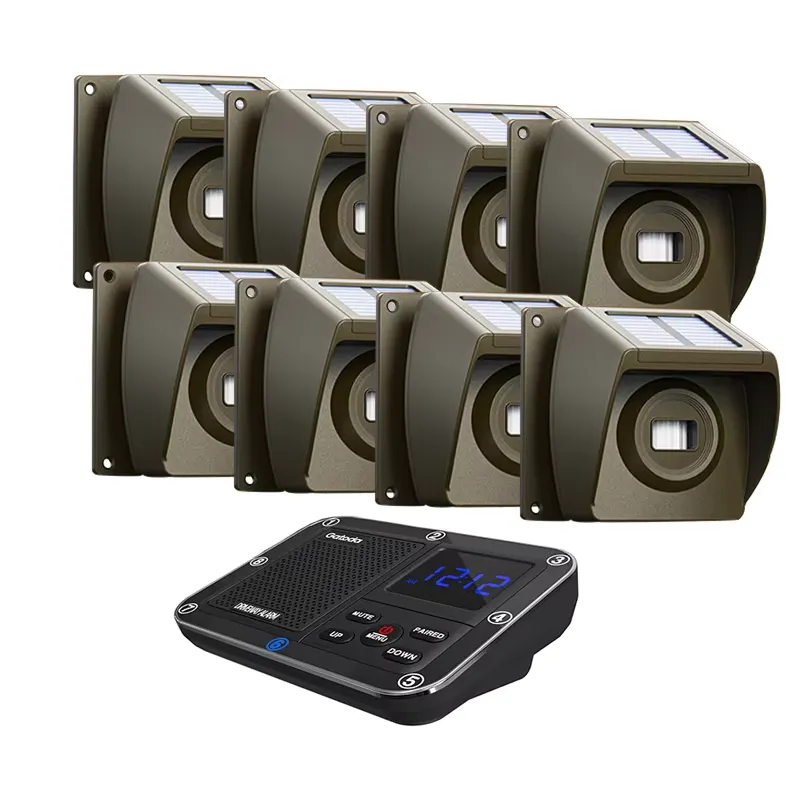 Draadloos opritalarmsysteem op - Home Security Outdoor recensie en prijs