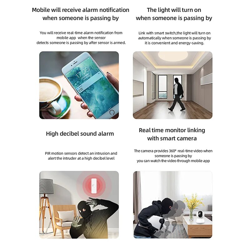 Tuya Wifi Zigbee Pir Bewegings - Home Security Alexa recensie en prijs