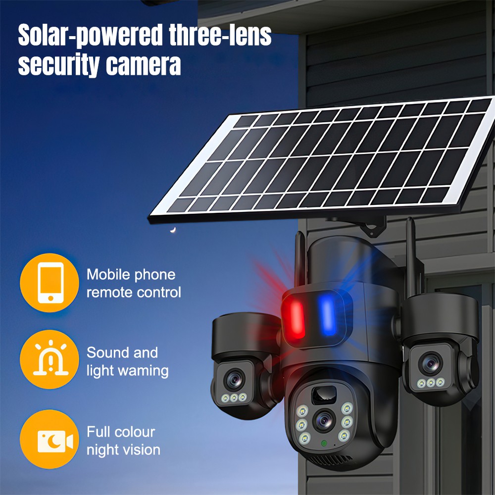 Solar WiFi PTZ-camera Buiten D - Home Security Bell recensie en prijs