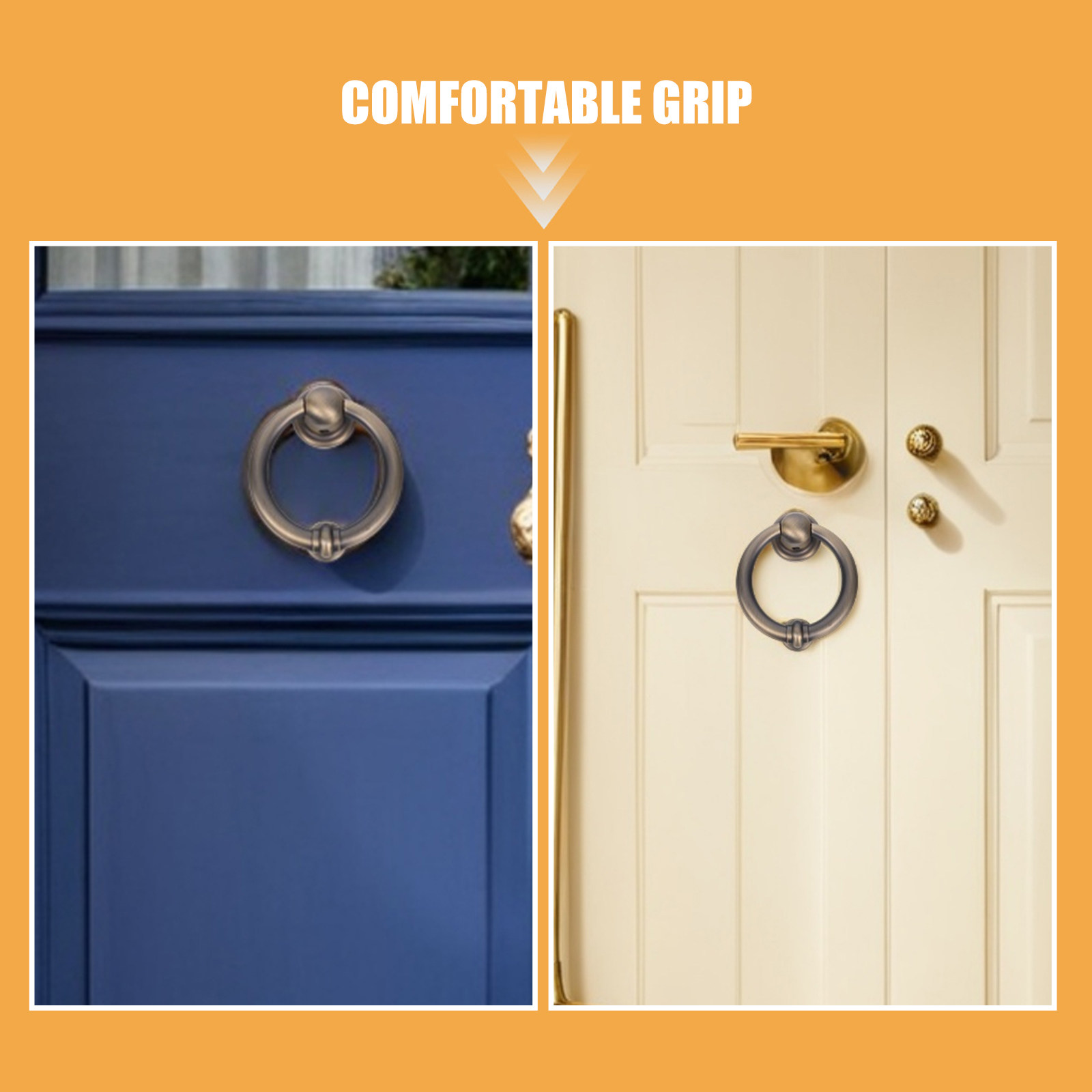 2 stuks klassieke deurklopper  - Home Security Ring recensie en prijs