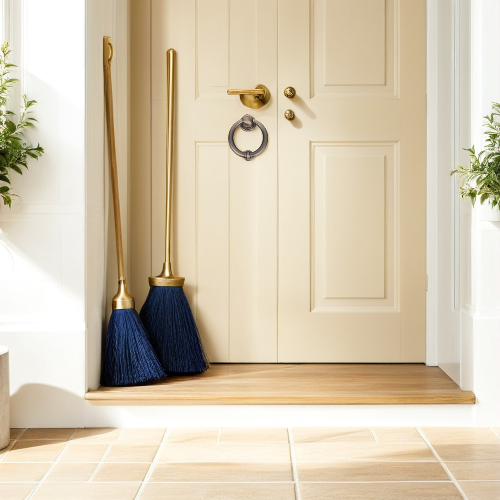 2 stuks klassieke deurklopper  - Home Security Ring recensie en prijs