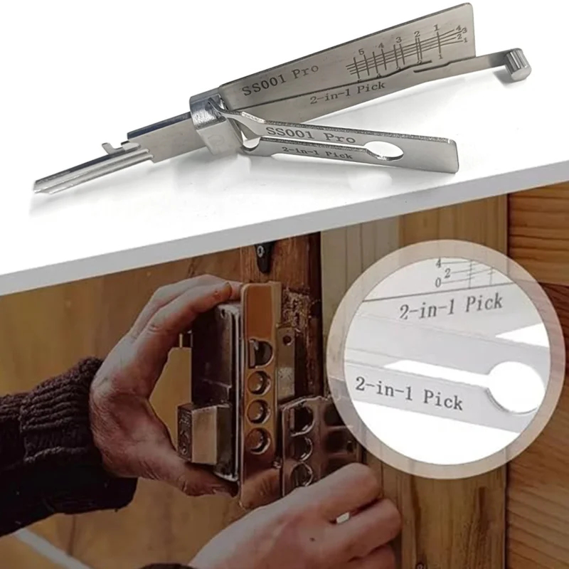 SS001 Pro RVS Sleuteldecoder 2 - Lock Picking Set recensie en prijs