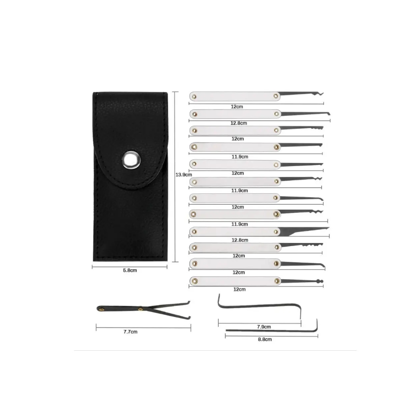 15-delige kit Multifunctioneel - Lock Picking Set recensie en prijs