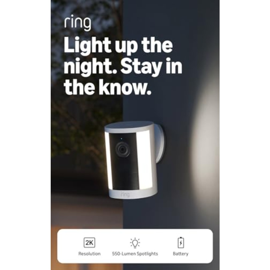 Beveiligingsring-spotlightcame - Home Security Ring recensie en prijs