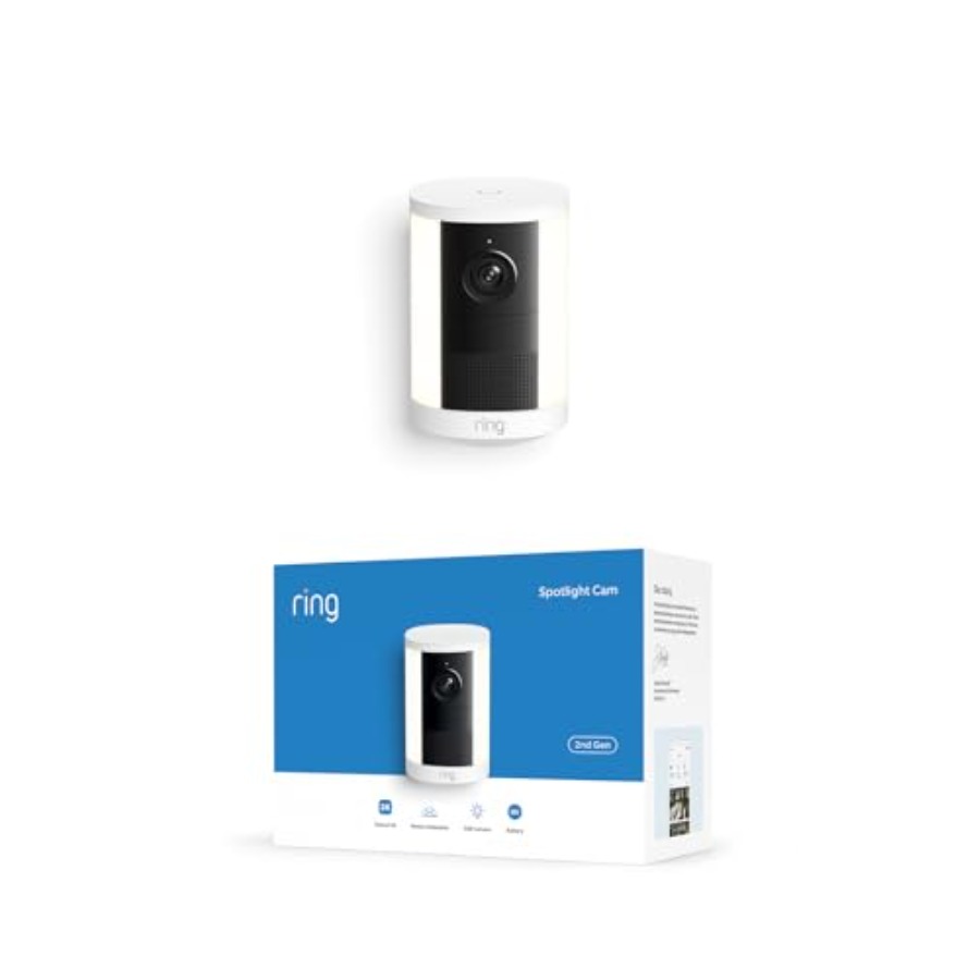 Beveiligingsring-spotlightcame - Home Security Ring recensie en prijs