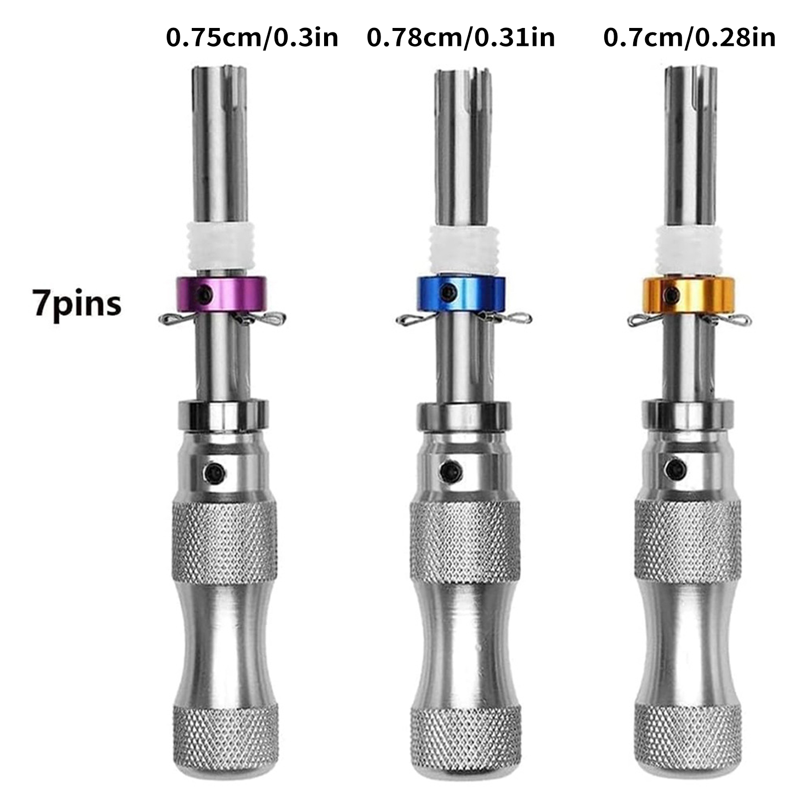7-pins buisvormige vergrendeli - Lock Picking Set recensie en prijs