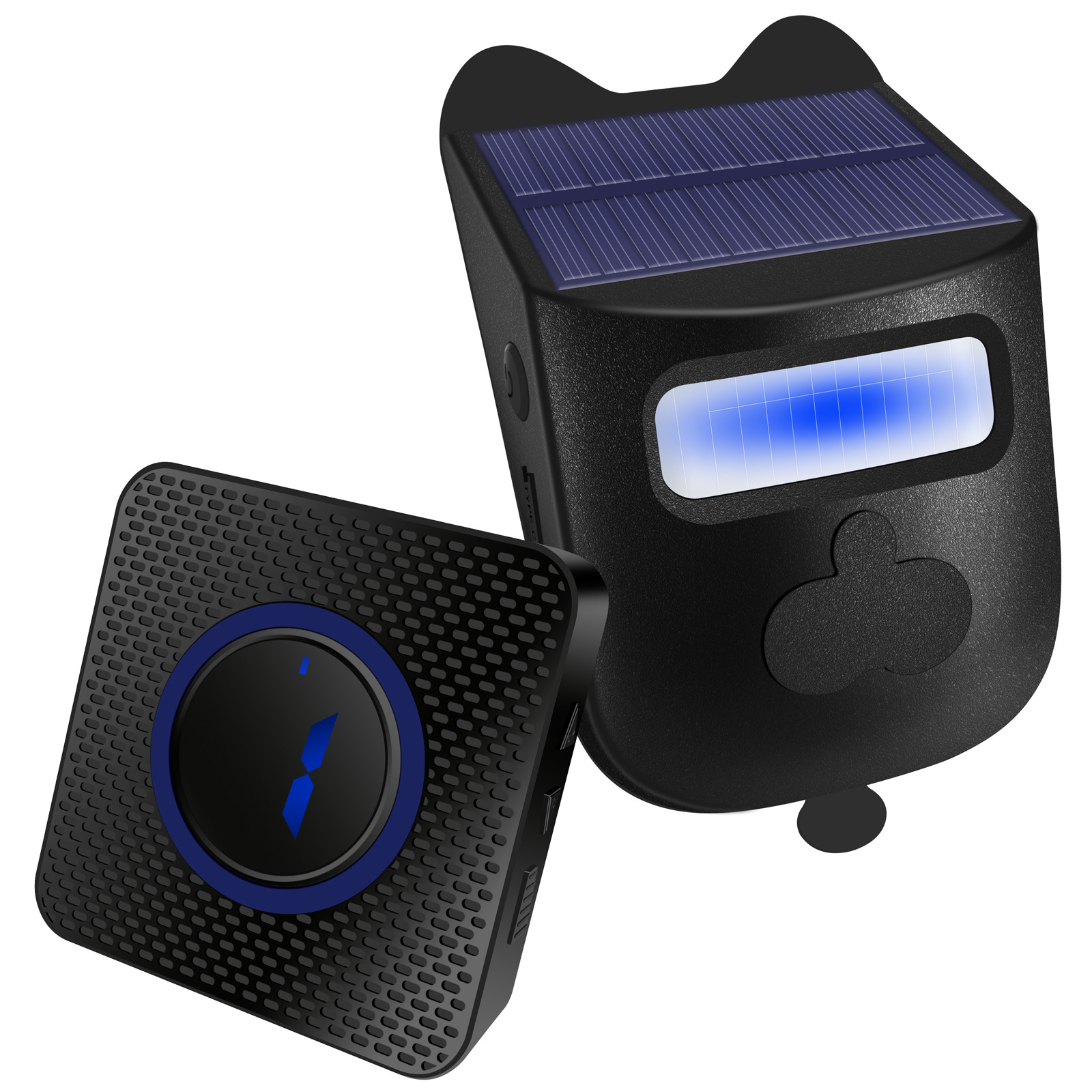 Draadloze PIR-deurbel op lange - Home Security Ring recensie en prijs