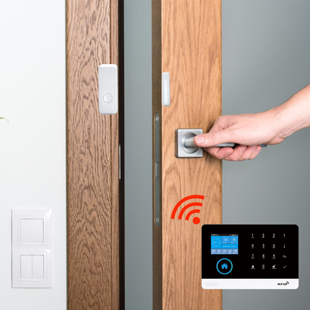 ACJ 433 mhz Deursensoren Draad - Home Security Alexa recensie en prijs